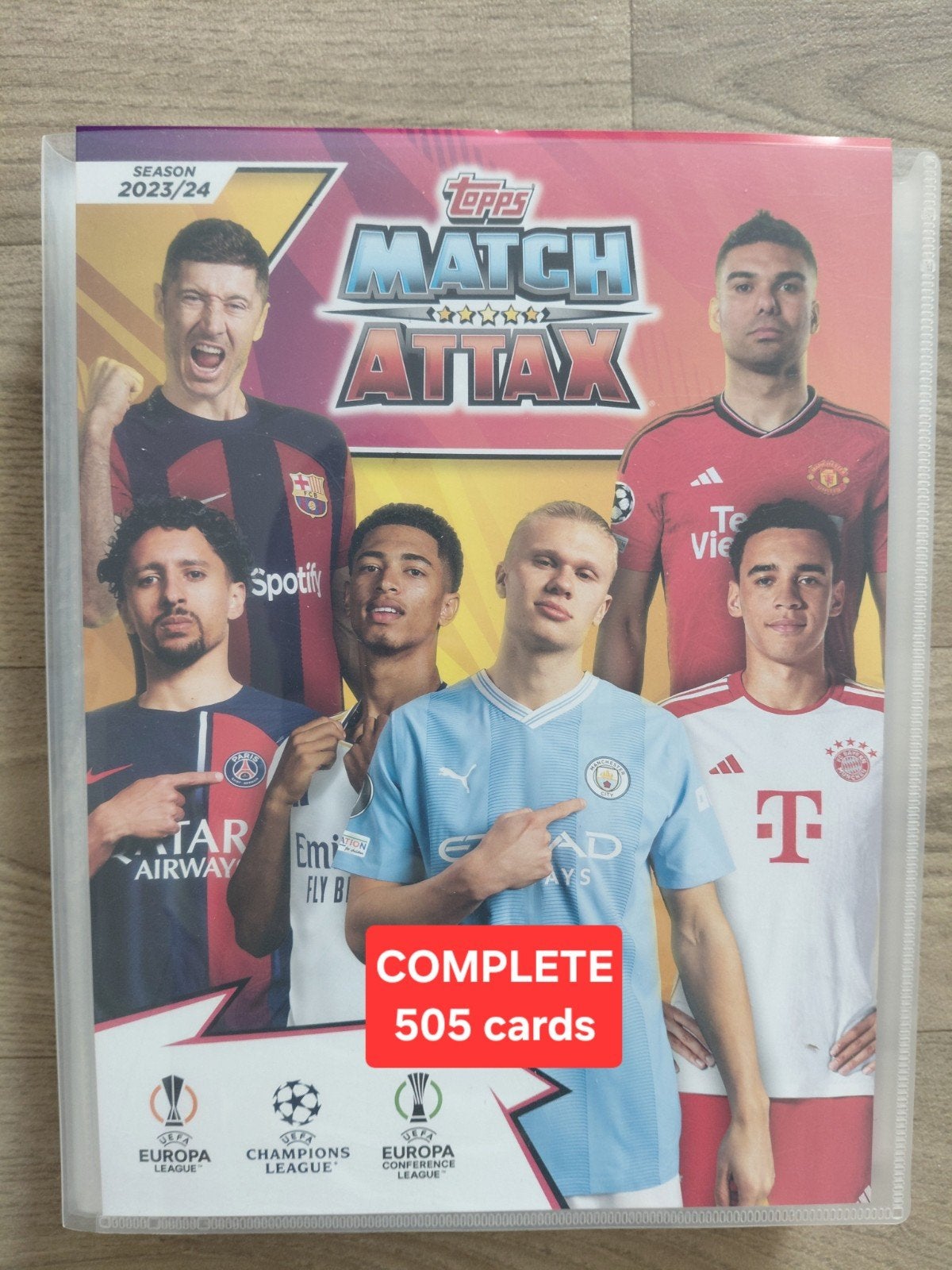 Album complet de Topps Match Attax Champions League 2023/202, Enlèvement ou Envoi