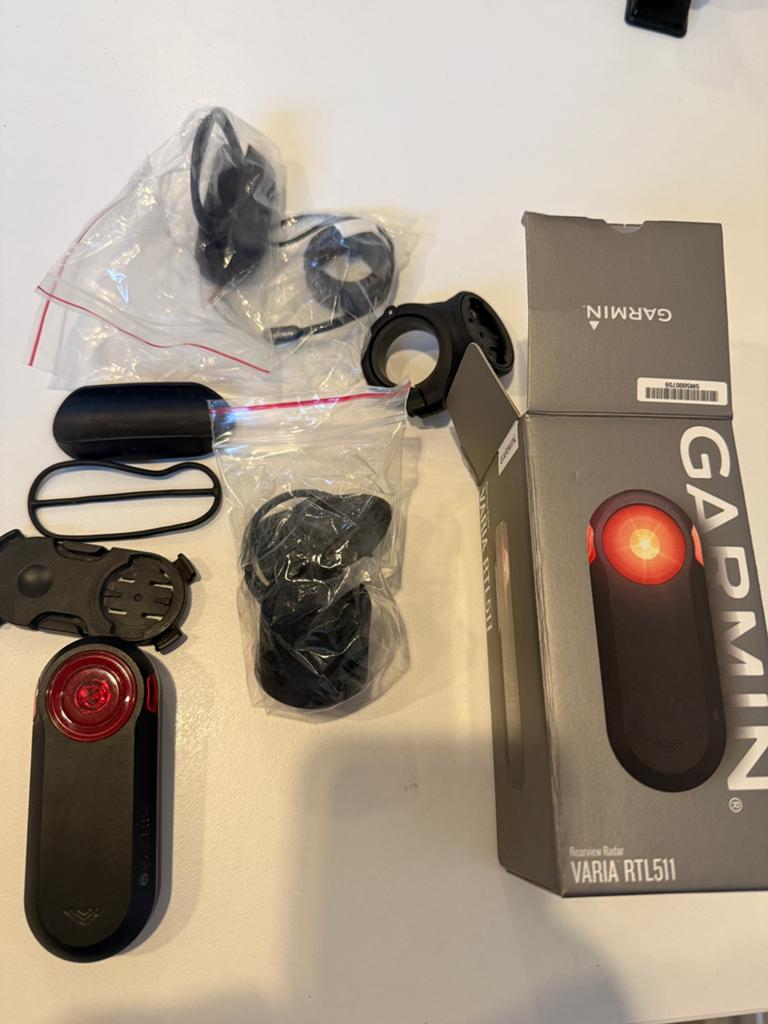 Garmin Varia Radar, Fietsen en Brommers, Fietsaccessoires | Fietsverlichting, Ophalen, Zo goed als nieuw