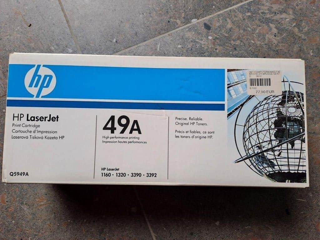 Originele HP 49A toner Q5949A nieuw, Informatique & Logiciels, Fournitures d'imprimante, Enlèvement, Toner
