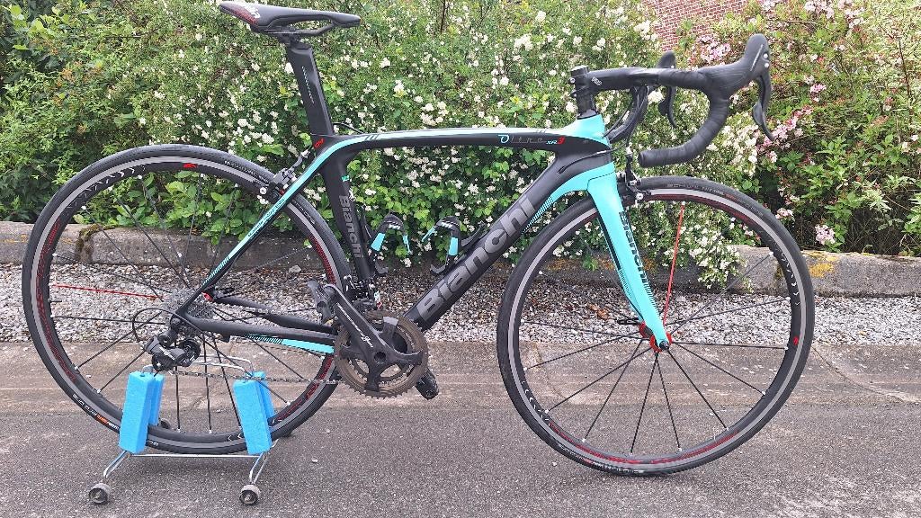 Vélo route Bianchi Oltre XR3 2X11 vitesses 2019 taille 50, Fietsen en Brommers, Gebruikt, 10 tot 15 versnellingen, Velgrem, 49 tot 53 cm