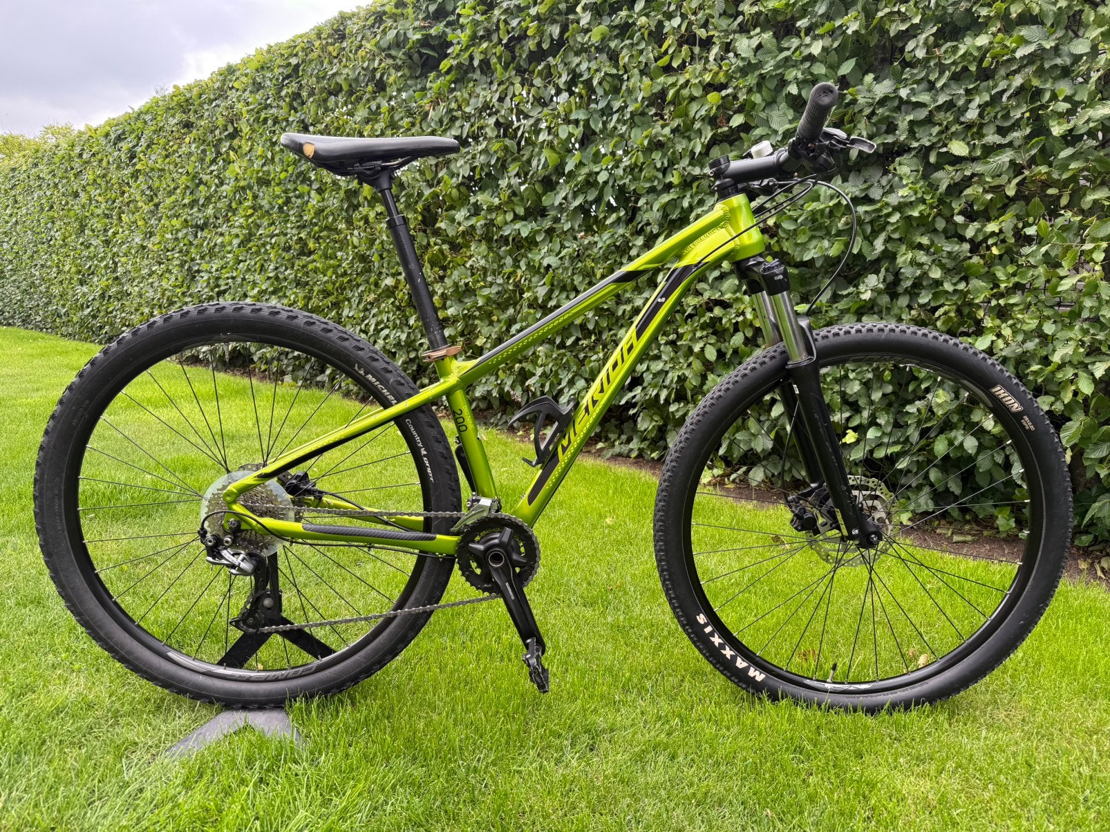 Merida Big Nine 200 MTB groen maat S, Ophalen, Gebruikt, Schijfrem, Merida