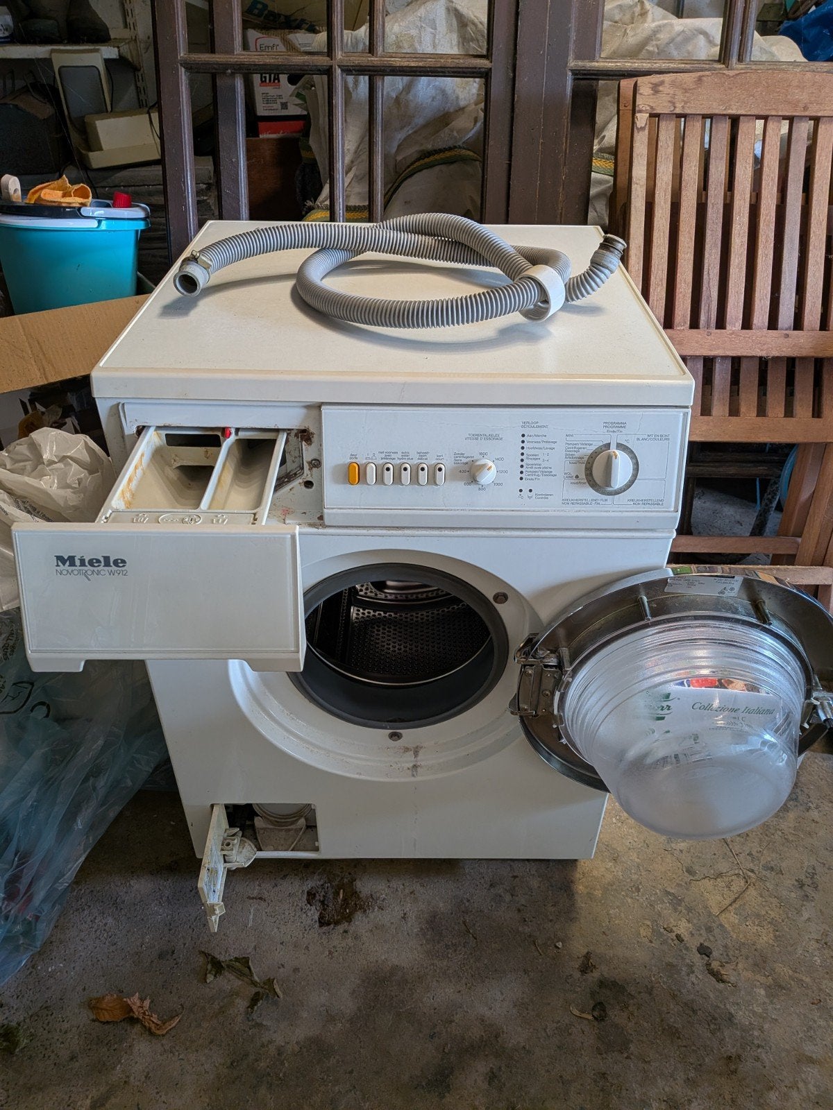 Miele Novotronic W912 pour pièces, Electroménager, Enlèvement, Ne fonctionne pas