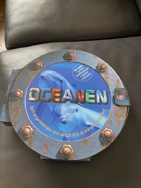 boek oceanen, Boeken, Natuur, Ophalen of Verzenden, Nieuw, Natuur algemeen