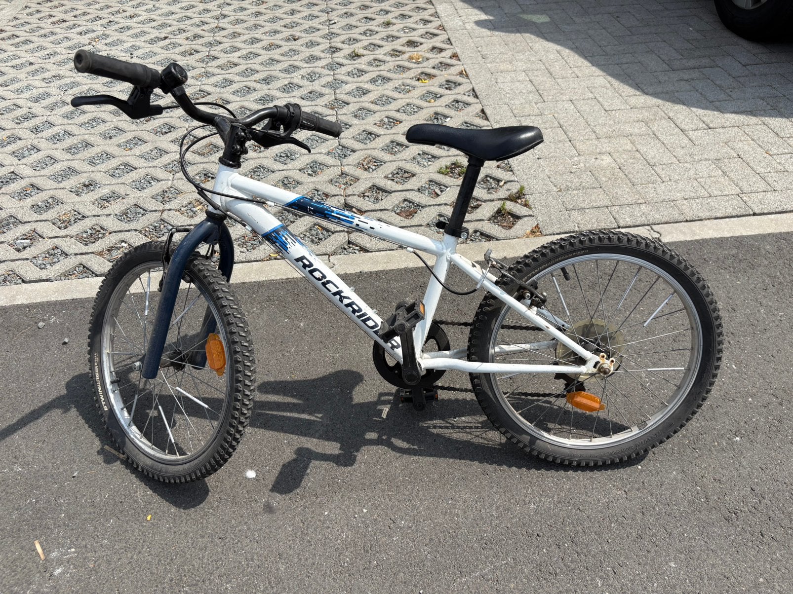 Vélo pour enfant 20 pouces pour garçon - Rockrider Decathlon, Vélos & Vélomoteurs, Enlèvement, Utilisé, 20 pouces ou plus