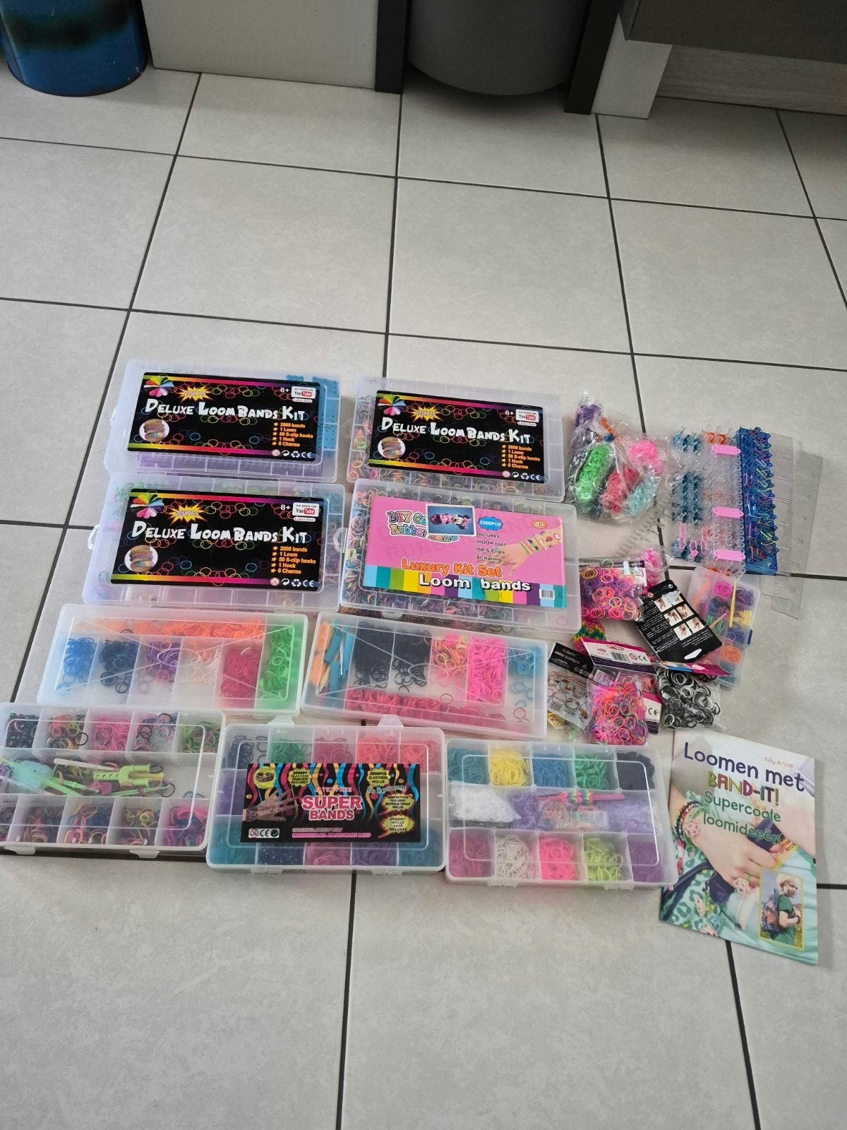 loom bandjes, Ophalen
