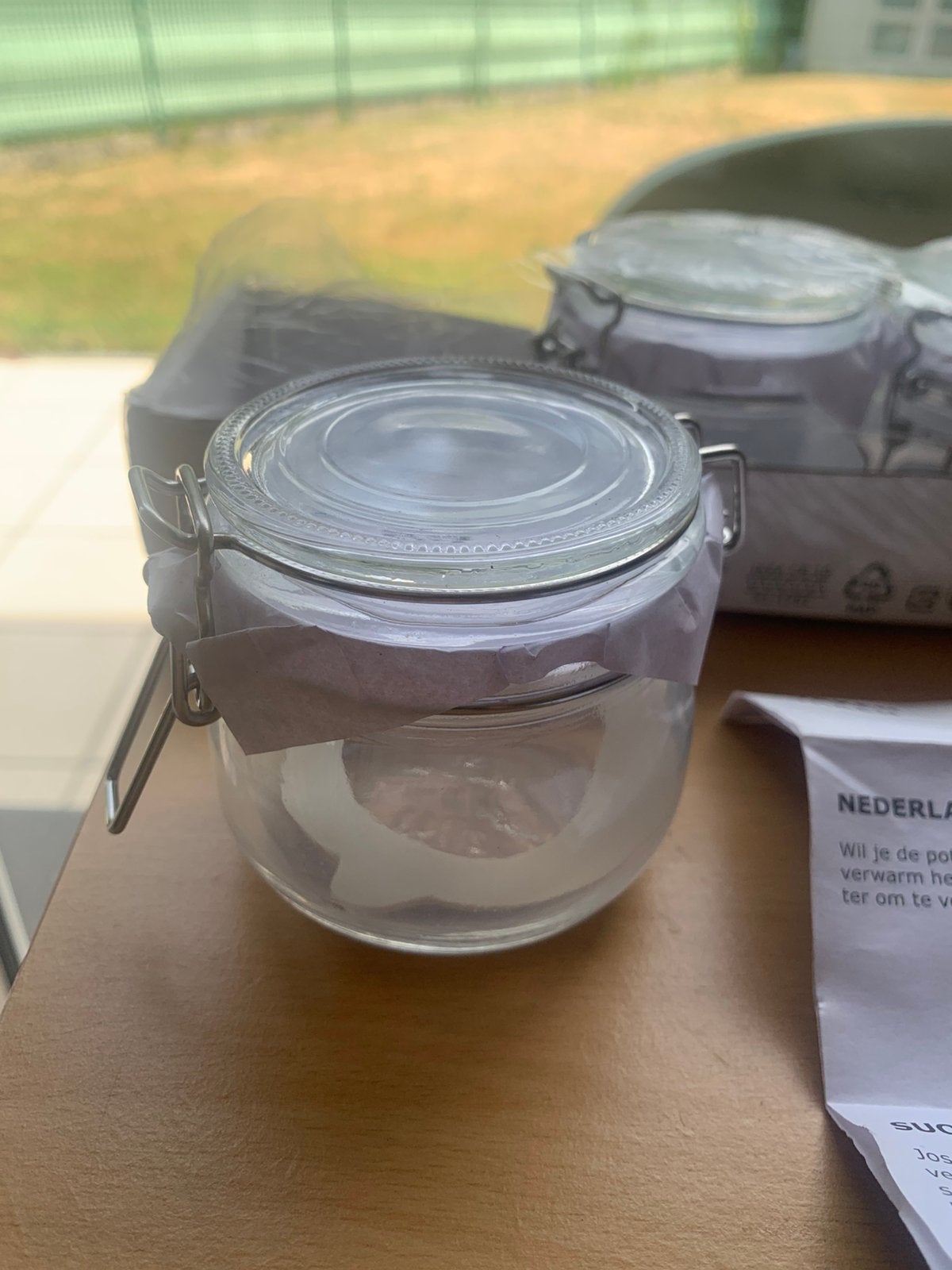 3 nieuwe kleine steriliseerpotjes, Huis en Inrichting, Keuken | Potten en Pannen, Ophalen of Verzenden, Zo goed als nieuw, IKEA