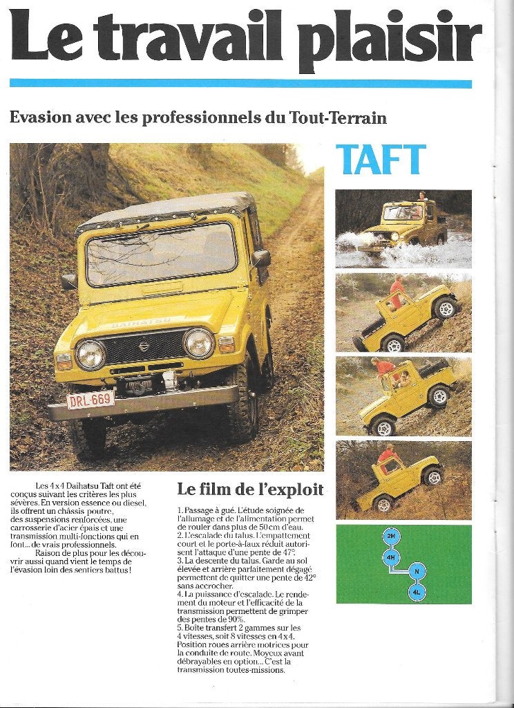 DAIHATSU 1982, Ophalen of Verzenden, Zo goed als nieuw, Overige merken