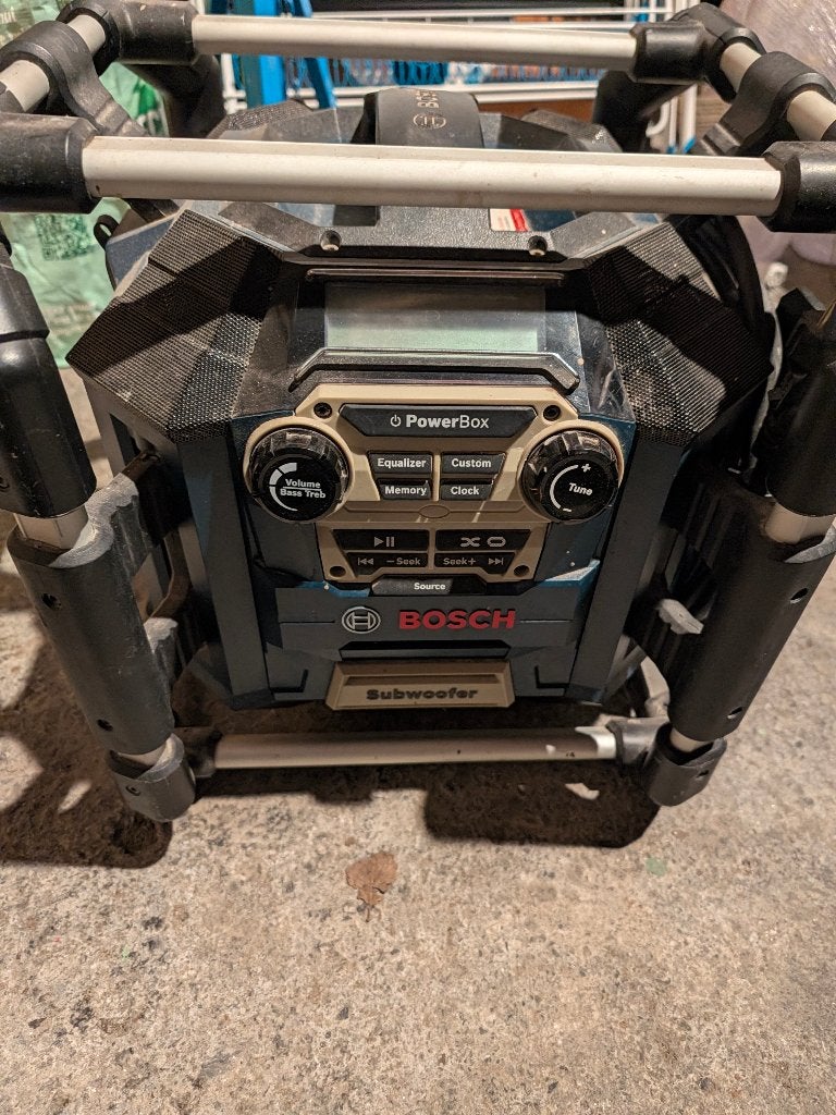 Radio chantier bosch professional gml 20, TV, Hi-fi & Vidéo, Enlèvement, Utilisé, Radio