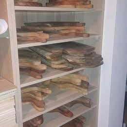Authentieke Houten Broodplanken (ongev. 140 stuks), Antiek en Kunst, Curiosa en Brocante, Ophalen