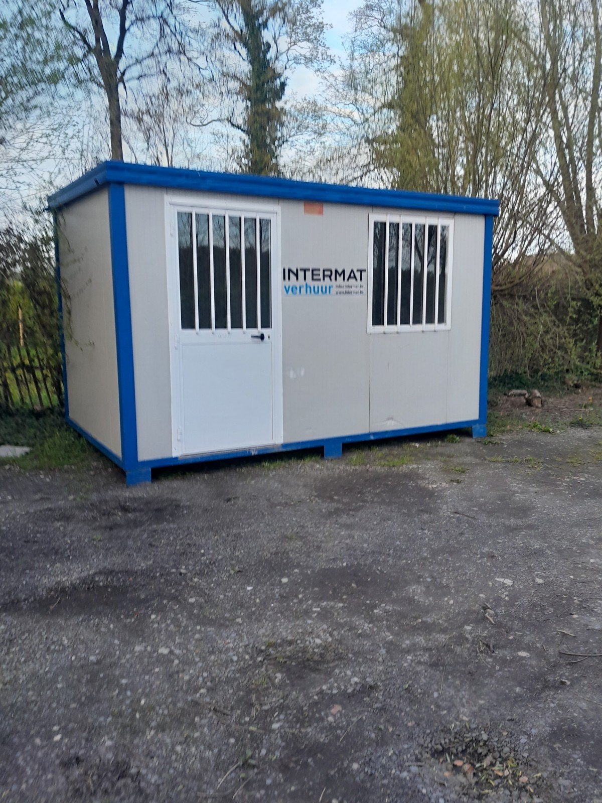 bureau container 2x4m, Enlèvement