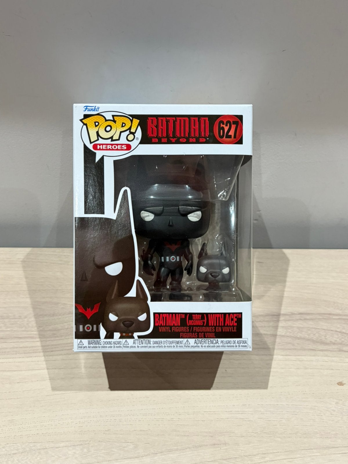 Funko Pop Batman Beyond 627 Batman Terry McGinnis w Ace DC, Enlèvement ou Envoi, Comme neuf