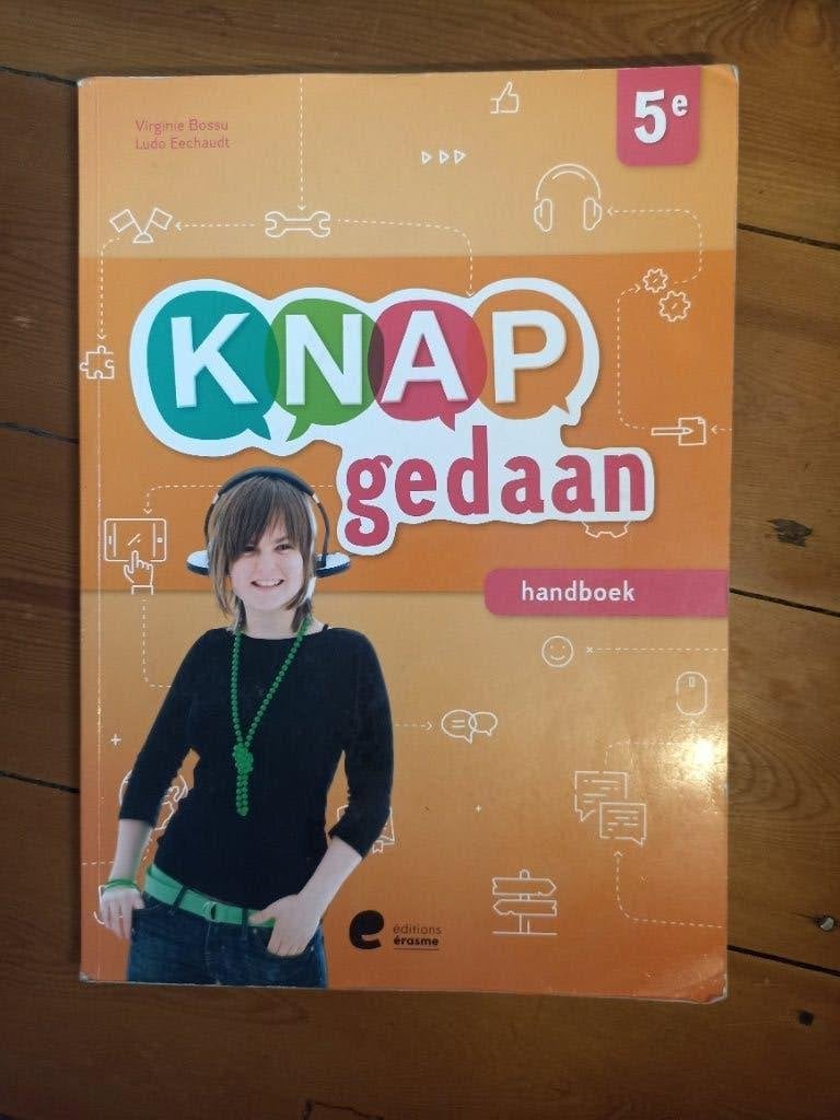 Knap gedaan, handboek 5e, Editions erasme, Néerlandais, Enlèvement, Utilisé