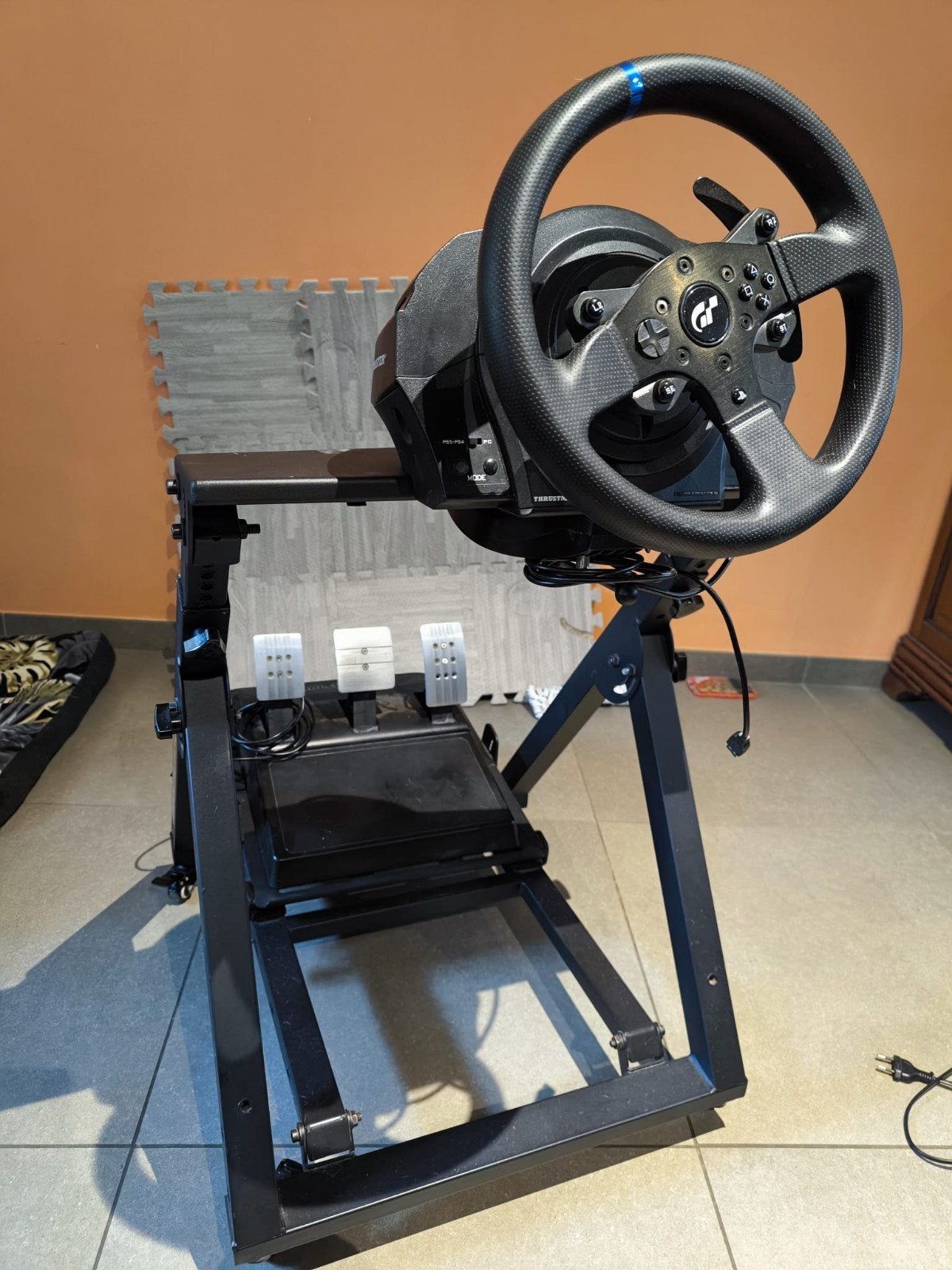 SETUP SIM RACING COMPLET – THRUSTMASTER T300 RS GT + TH8A +, Consoles de jeu & Jeux vidéo, Enlèvement, Comme neuf, Volant ou Pédales
