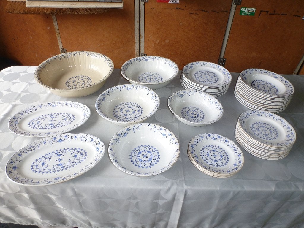ancien service à diner Boch Meissen, Antiquités & Art, Enlèvement