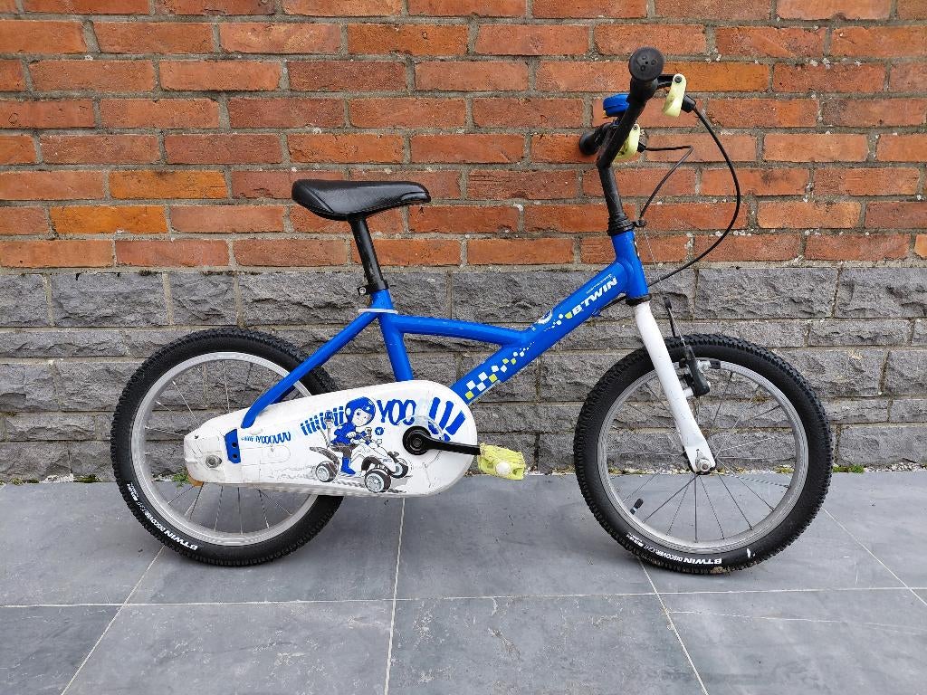 Kinderfiets 16 inch, Ophalen, Gebruikt, 16 tot 20 inch, Btwin Decathlon