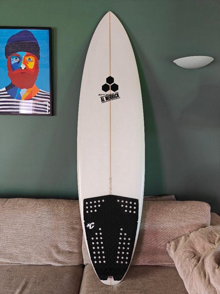 Surfboard Channel Islands M23 6'10, Watersport en Boten, Ophalen, Zo goed als nieuw, Shortboard, Met vinnen