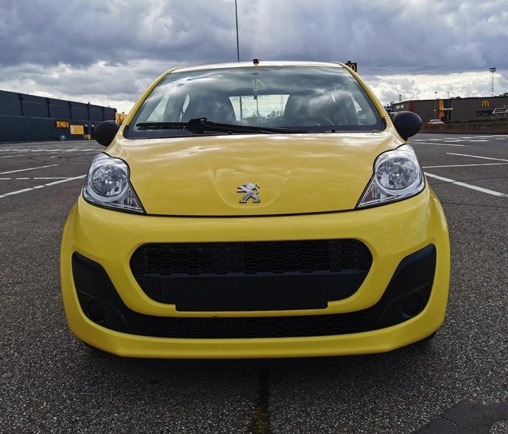 Peugeot 107 96000km, Auto's, 50 kW, Geel, 5 deurs, Sound system
