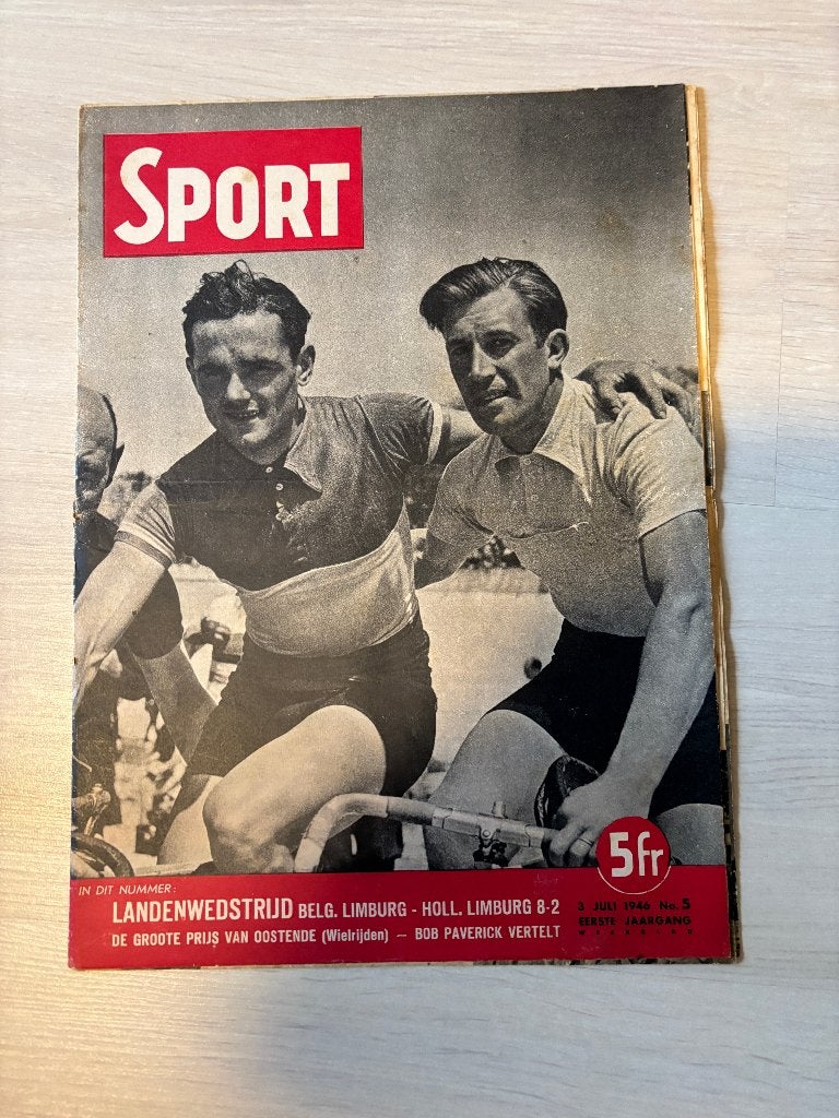 club de sport plusieurs années, Collections, Revues, Journaux & Coupures, Enlèvement, 1940 à 1960, Journal ou Magazine