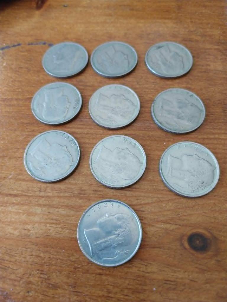 België 5 francs munten Nederlands - 'BELGIË', Postzegels en Munten, Munten | België, Ophalen of Verzenden, Overig