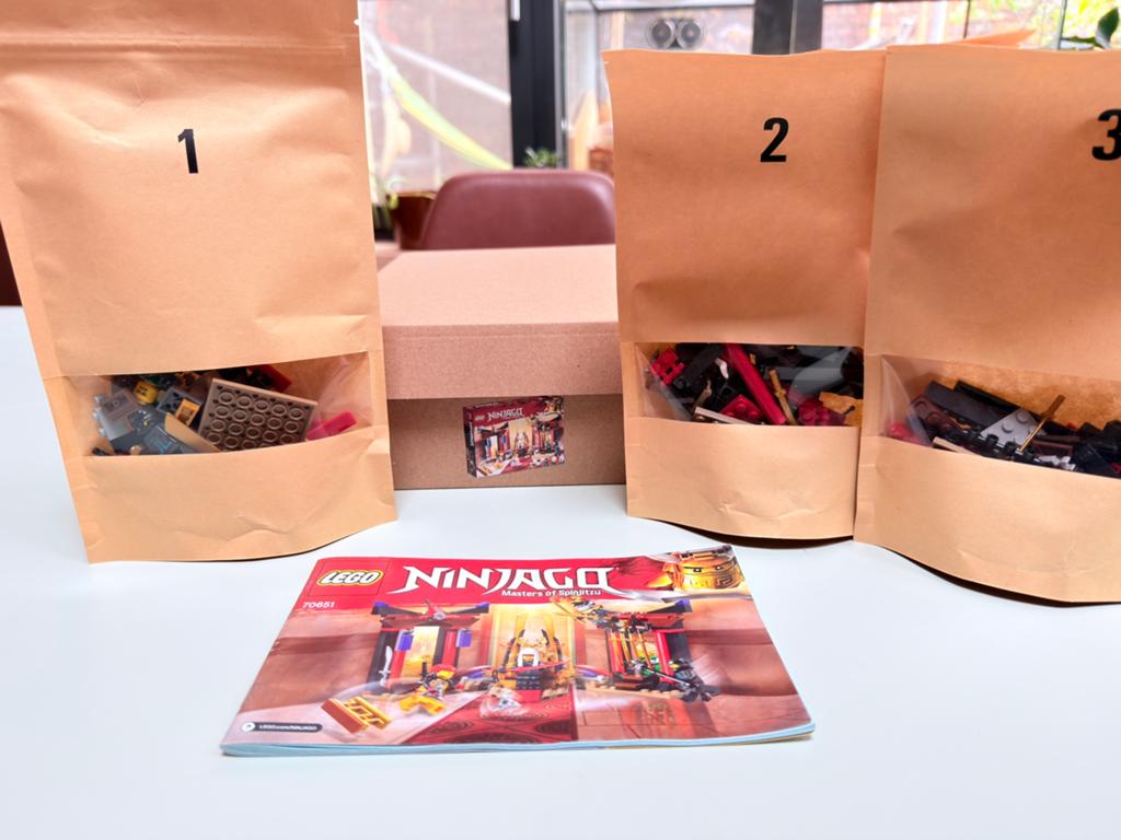 Lego Ninjago 70651 - volledig en uitgesorteerd, Gebruikt, Lego, Ophalen of Verzenden, Compleet