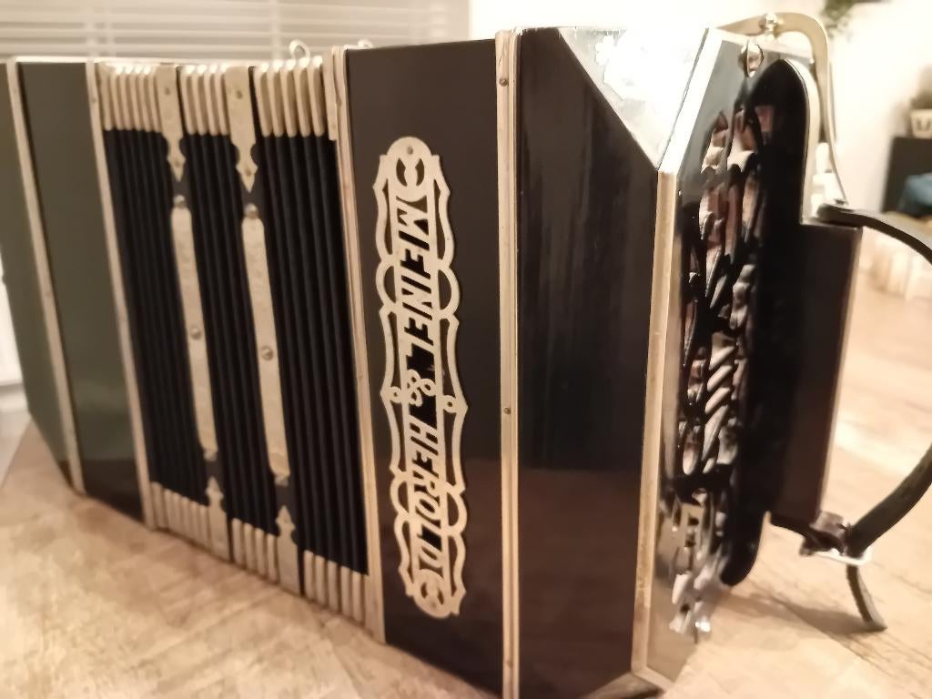 Bandoneon Meinel en Herold, Muziek en Instrumenten, Ophalen, Gebruikt