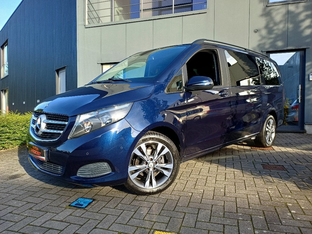 mercedes V220**5pl lichte vracht**weinig km**, Auto's, 4 deurs, 4 cilinders, 2000 kg, Blauw