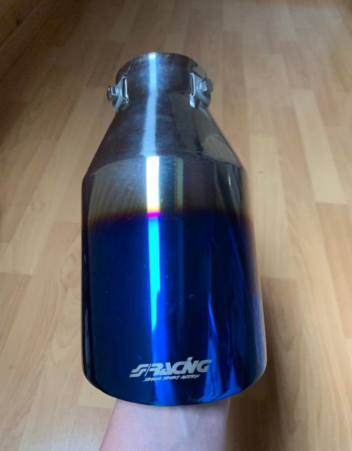 Te Koop RVS Uitlaat Rincing Sierstuk, Ophalen of Verzenden