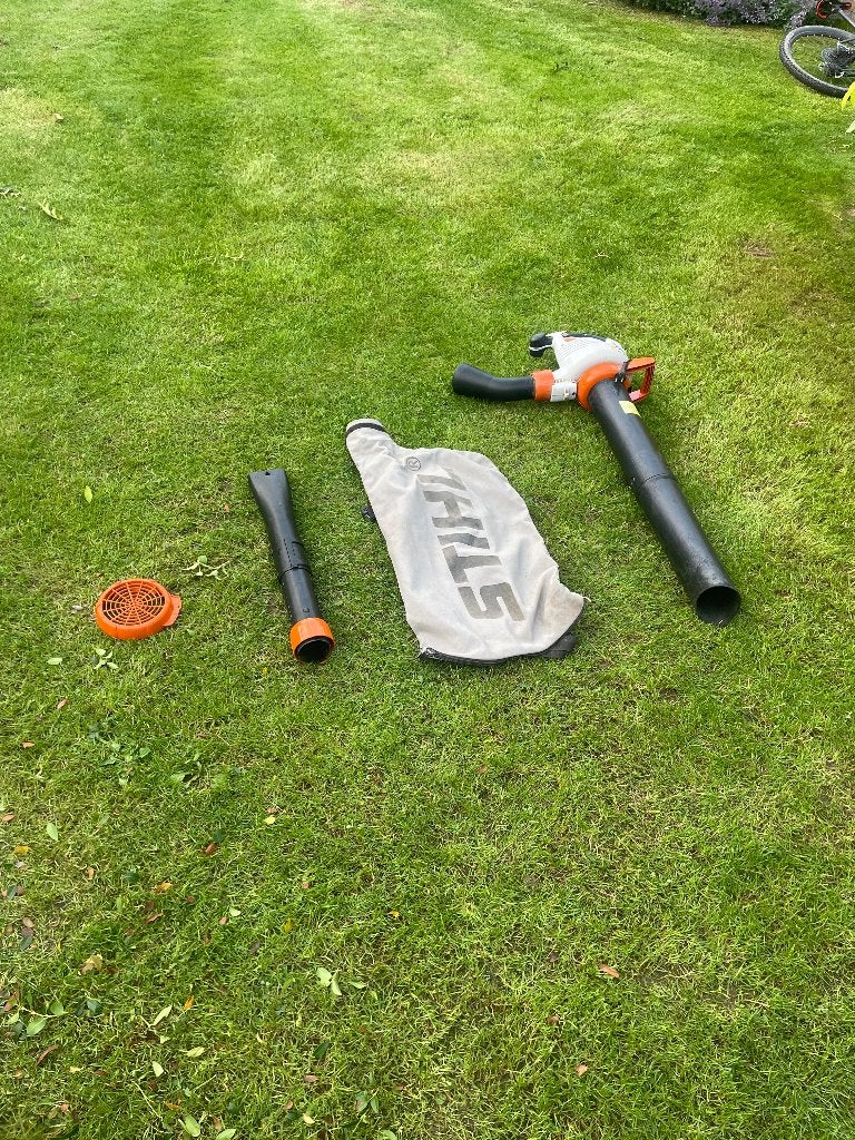Stihl bladblazer, Tuin en Terras, Ophalen, Stihl, Ruggedragen, Zo goed als nieuw