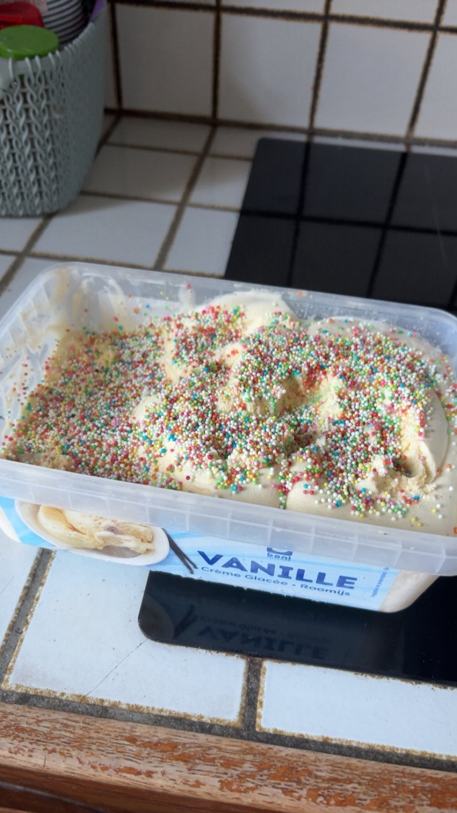 Ijsje met spikkels, Ophalen, Zo goed als nieuw