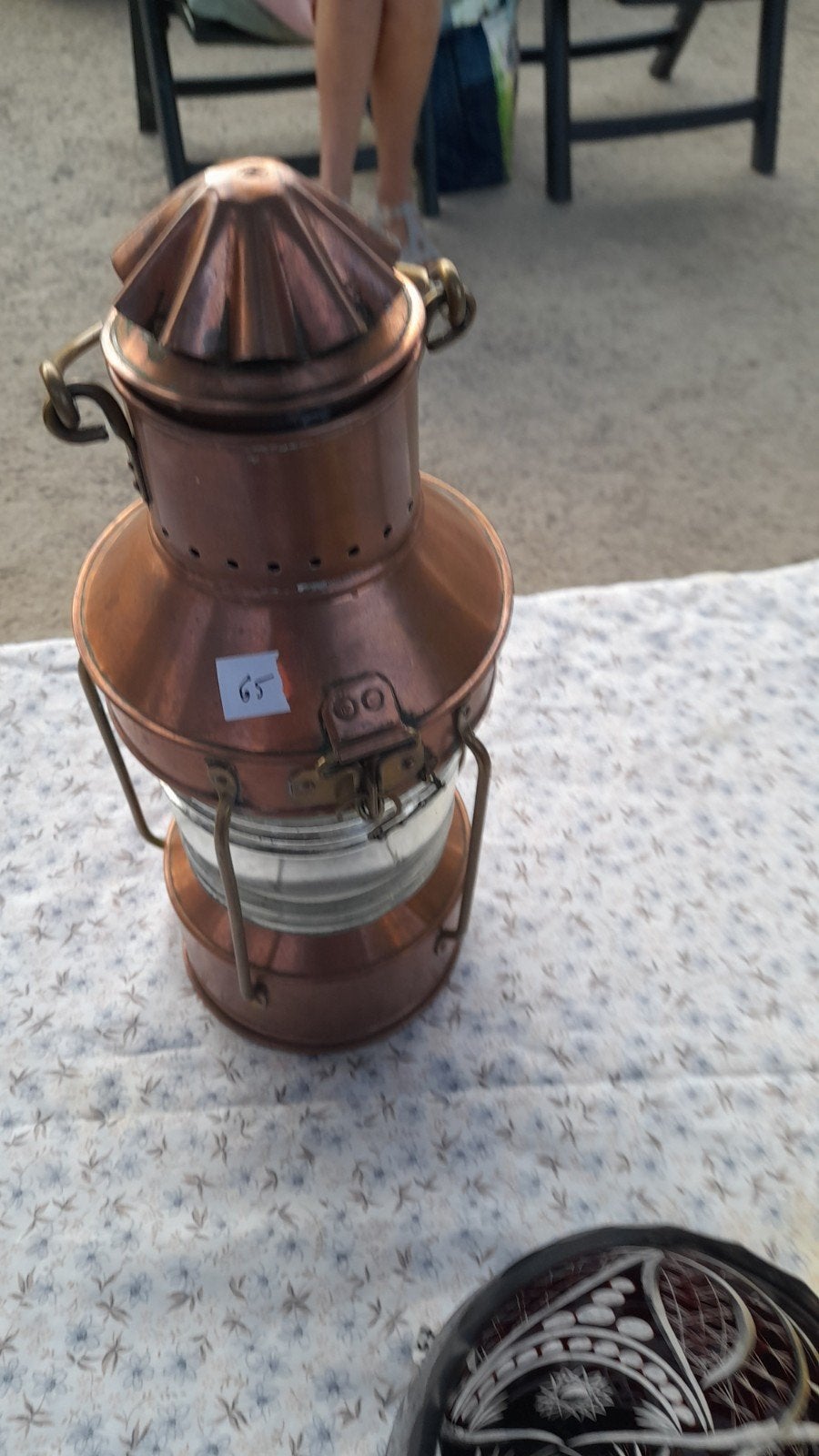 bootlamp., Antiek en Kunst, Ophalen