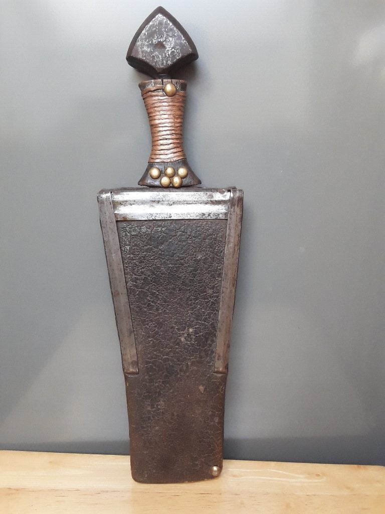 Couteau lokele, Congo, Afrique, art tribal, Enlèvement ou Envoi