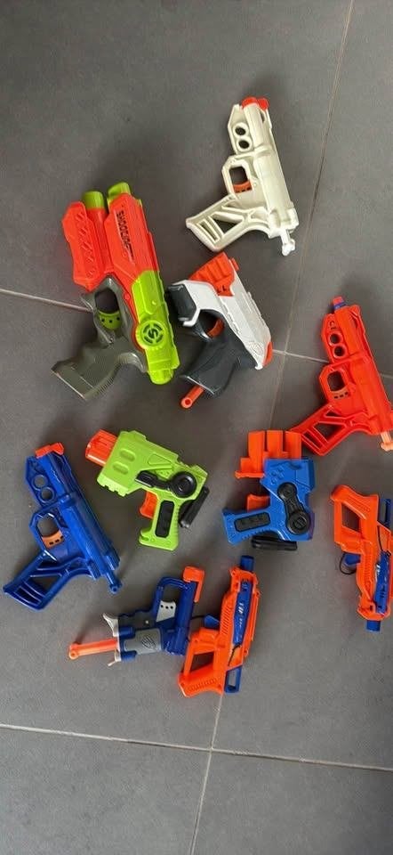 kleine nerfs geweren, Ophalen, Gebruikt, Jongen
