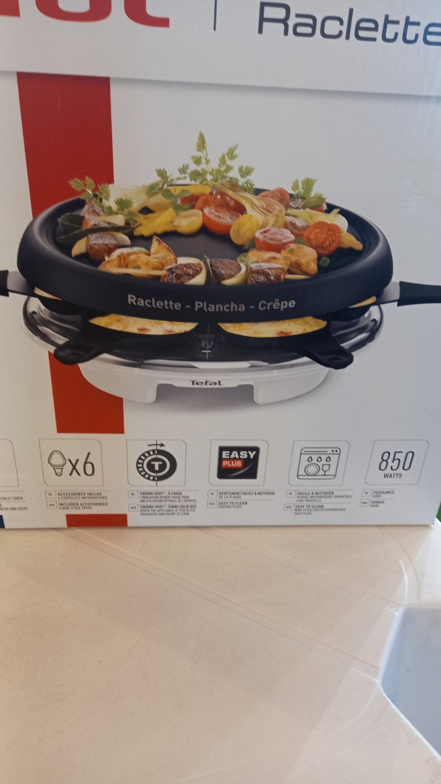 raclette nieuw 50 euro's, Enlèvement ou Envoi