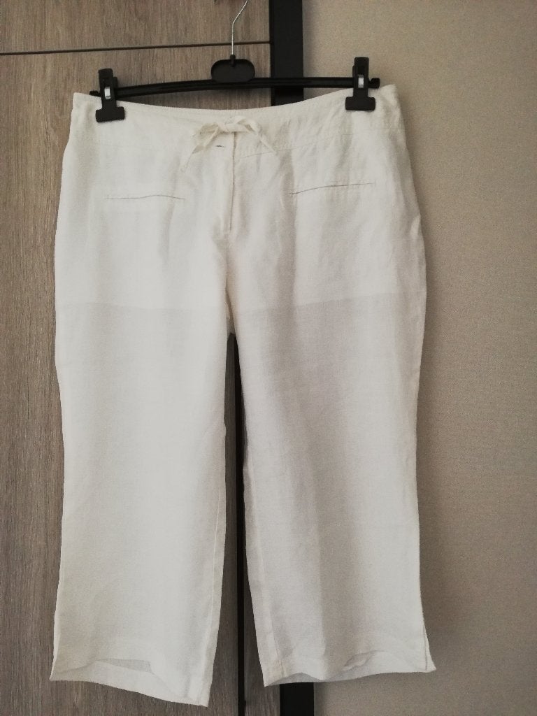 Zomerse broek maat 44/large, Taille 42/44 (L), Enlèvement ou Envoi, JBC, Porté