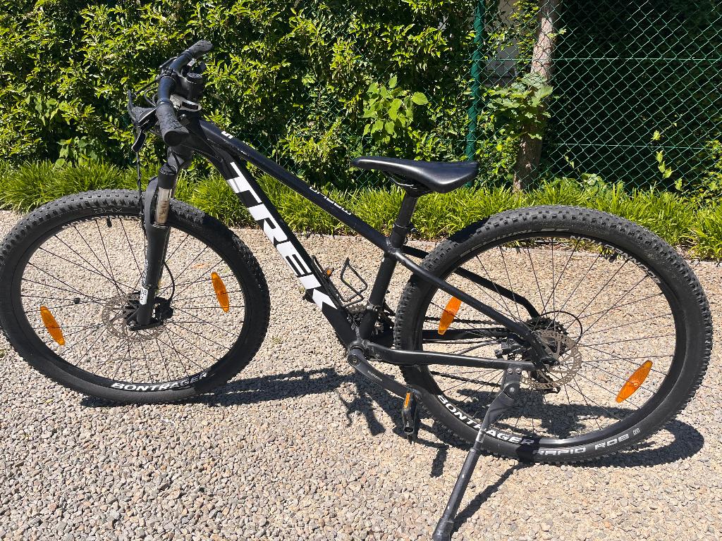 Trek mountainbike xs zwart marlin 5, Vélos & Vélomoteurs, Enlèvement, Utilisé, Moins de 45 cm, Frein à disque