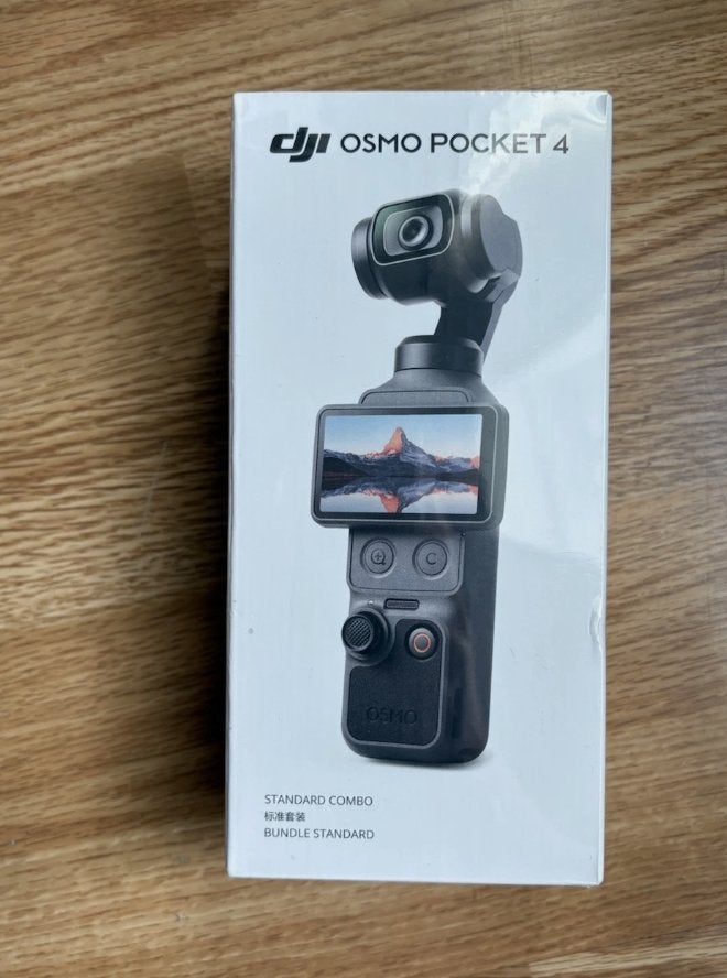 DJI Osmo Pocket 4 Standard Combo — Nouvelle caméra d'action, TV, Hi-fi & Vidéo, Caméras action, Enlèvement ou Envoi, Neuf, Autres marques