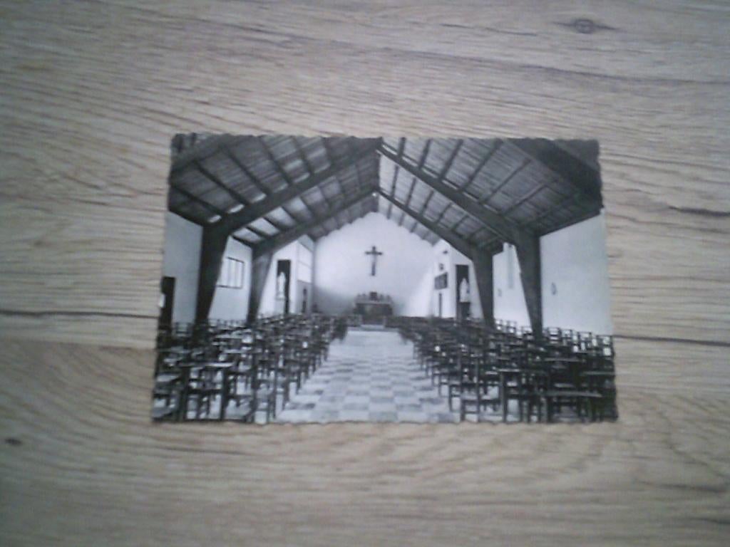 MARCHIENNE-AU-PONT: Intérieur de l'Eglise Santa Maria, Ophalen of Verzenden, 1920 tot 1940, Ongelopen, Henegouwen