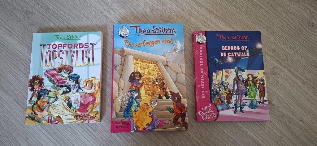 Thea Stilton - 3 kinderboeken, Boeken, Ophalen, Zo goed als nieuw, Thea Stilton, Fictie algemeen