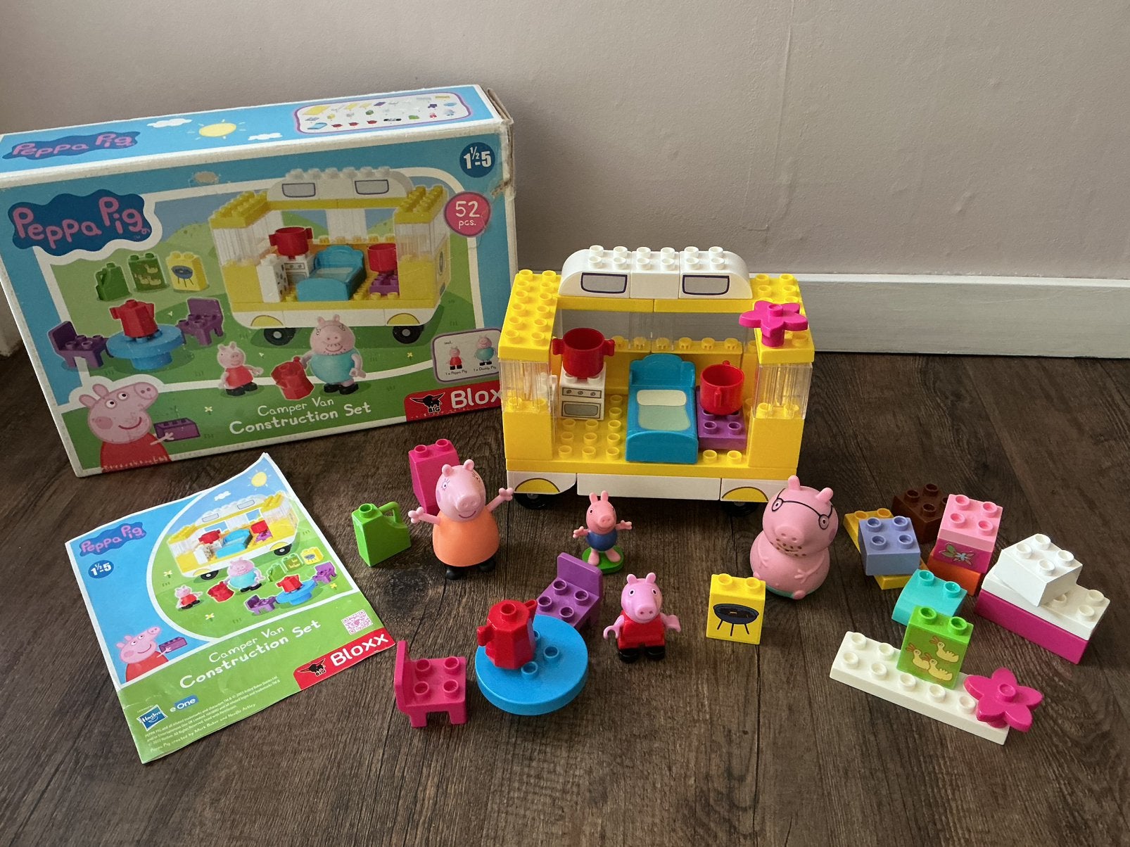 Peppa pig camper  ( past op duplo ), Enfants & Bébés, Enlèvement ou Envoi, Utilisé