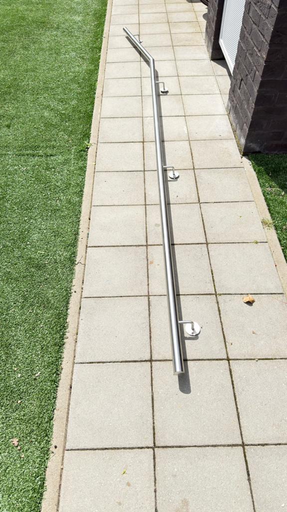 Trapleuning aluminium, Ophalen, Gebruikt, Trap, 2 tot 4 meter