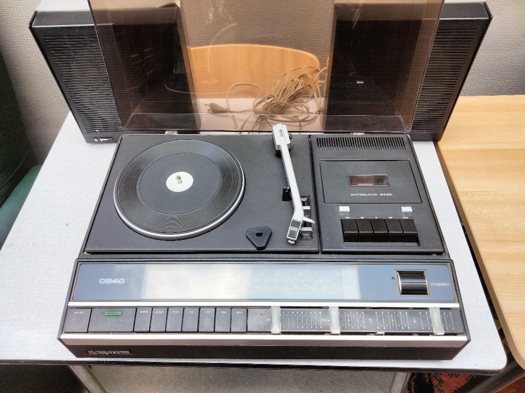 zolderopruiming, TV, Hi-fi & Vidéo, Tourne-disques, Enlèvement, Utilisé, Tourne-disque, Autres marques