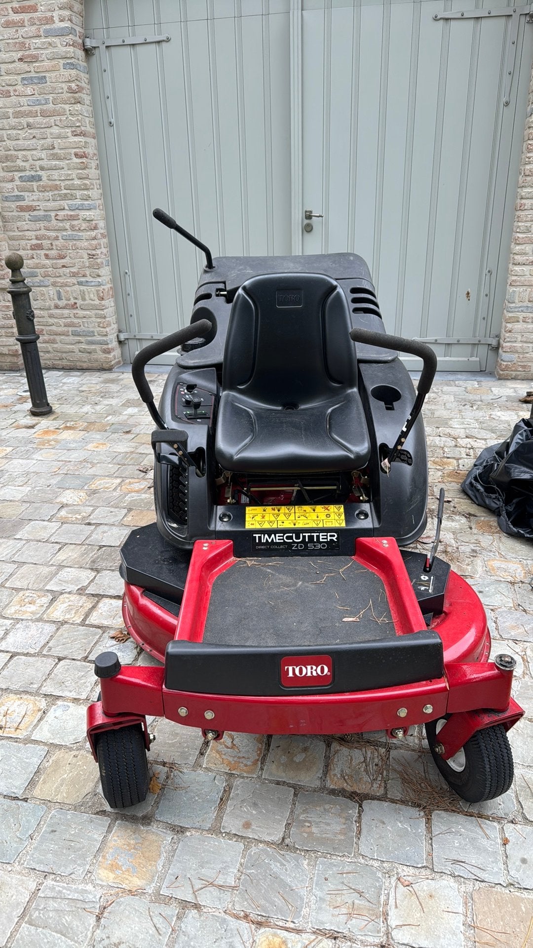 Toro zitmaaier, Tuin en Terras, Ophalen, Gebruikt, Opvangbak, Benzine-grasmaaier