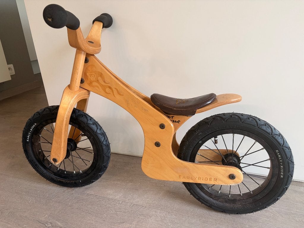 Houten loopfiets Early RIDER, Ophalen, Zo goed als nieuw, Loopfiets