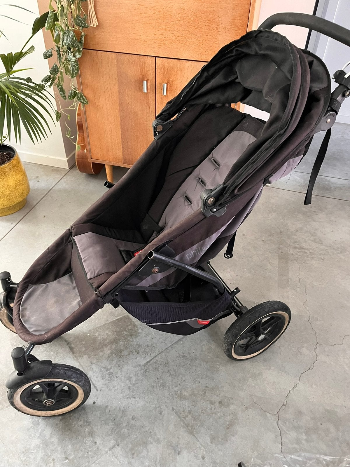 phil&teds kinderwagen, Ophalen, Gebruikt, Regenhoes