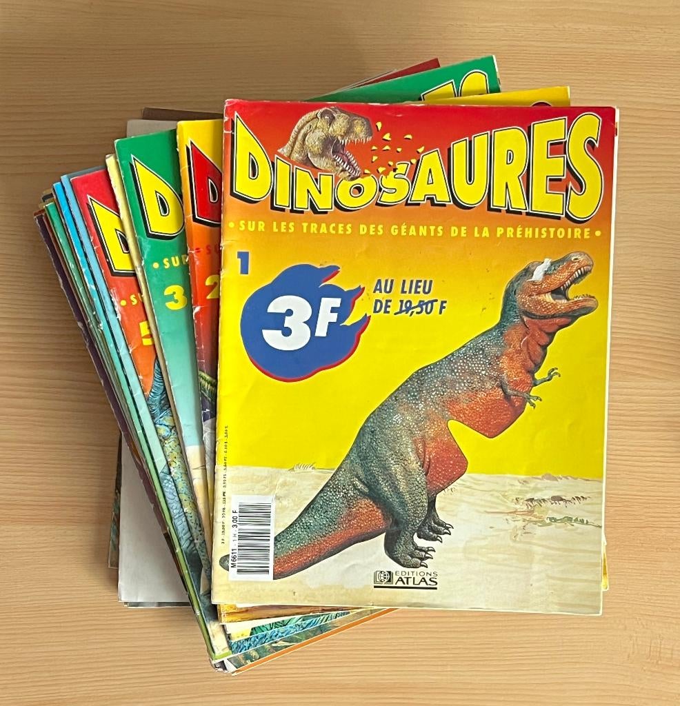 Dinosaures, sur les traces des Géants de la Préhistoire, Enlèvement ou Envoi, Utilisé, Editions Atlas