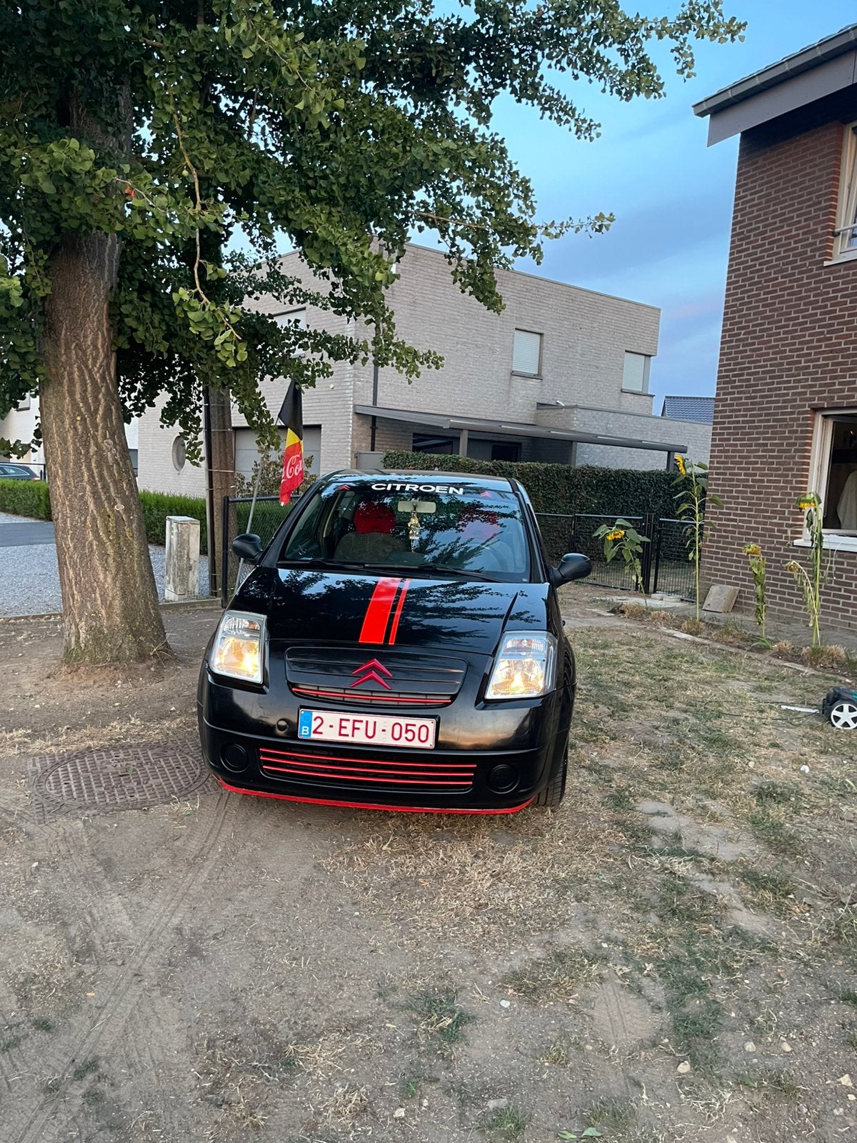 CITROEN C2 1.1 BENZINE MET KEURING VOOR VERKOOP, Voorwielaandrijving, Overige bekleding, Zwart, Handgeschakeld