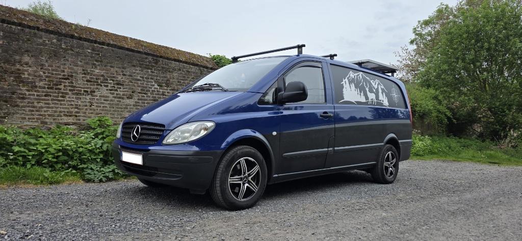 Mercedes Vito - VAN AMÉNAGÉ FULL ÉQUIPÉ – Prêt pour roadtrip, Caravanes & Camping, Camping-cars, Particulier, jusqu'à 2, Mercedes-Benz