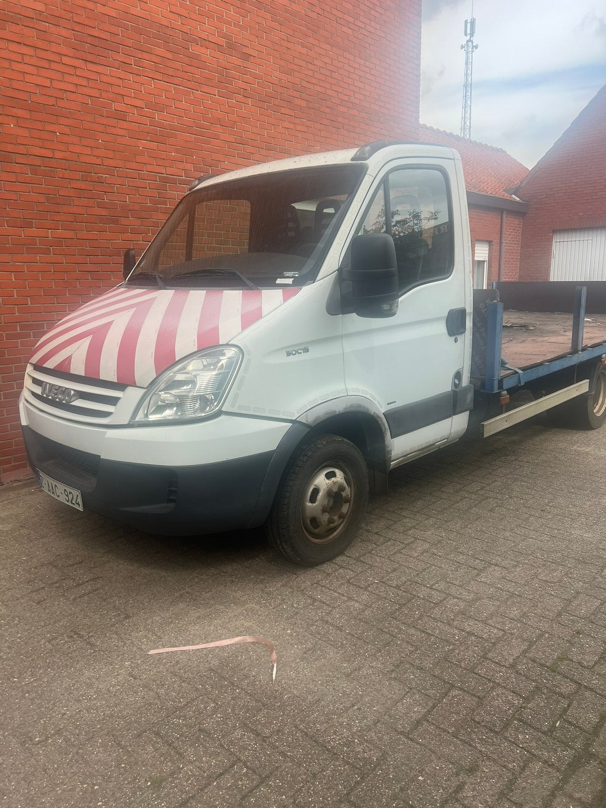 Iveco daily 50c15 3.0d 16v 2008 143000km met laadbak, Achterwielaandrijving, 4 cilinders, Iveco, https://public.car-pass.be/vhr/7ca253d6-1ae2-475e-820f-5fe0fbf6499c