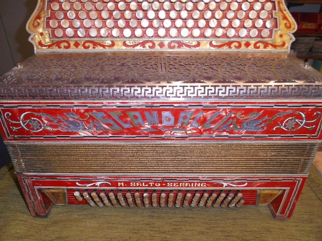 accordeon scandalli, Musique & Instruments, Enlèvement, Utilisé, Scandalli