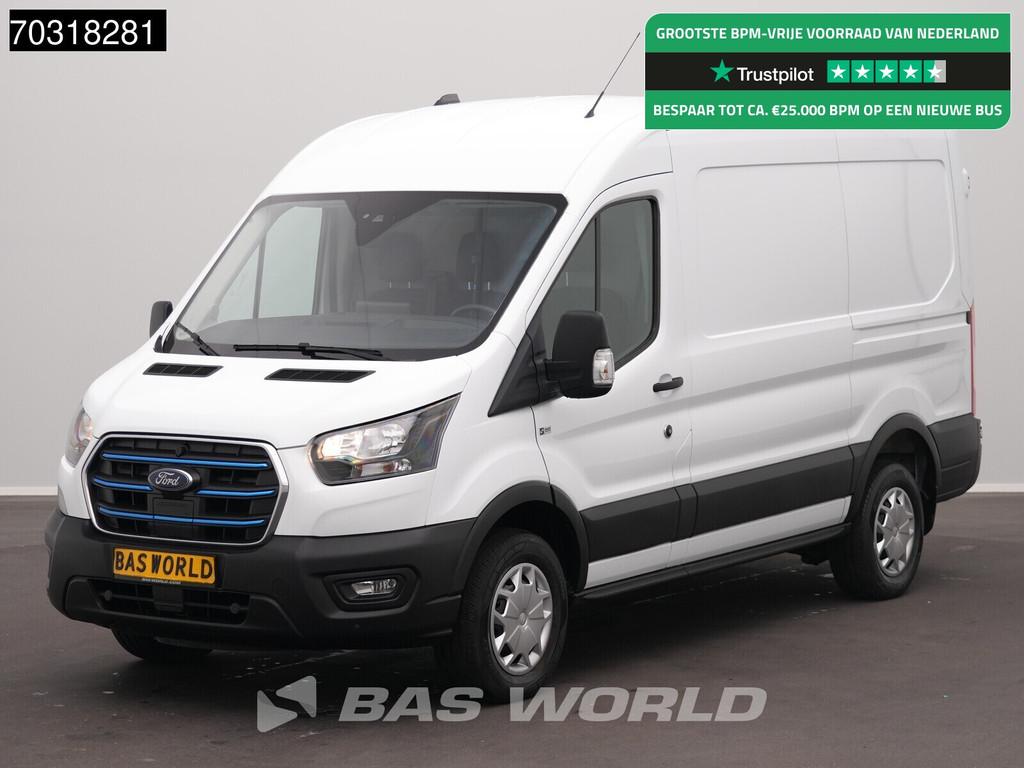 Ford e-Transit 184pk Elektrisch 68kWh 317km WLTP L2H2 Navi A, Achat, 135 kW, Entreprise, 3 places